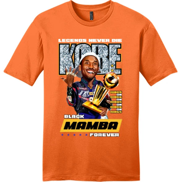 NEW Art Society LEGEND FOREVER Tee Shirt ORANGE SMALL-4XLARGE MADE IN USA
