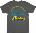 Adult Men's Slinky Spring Walking Toy Fun for a Girl and Boy Gray Cosplay Tee