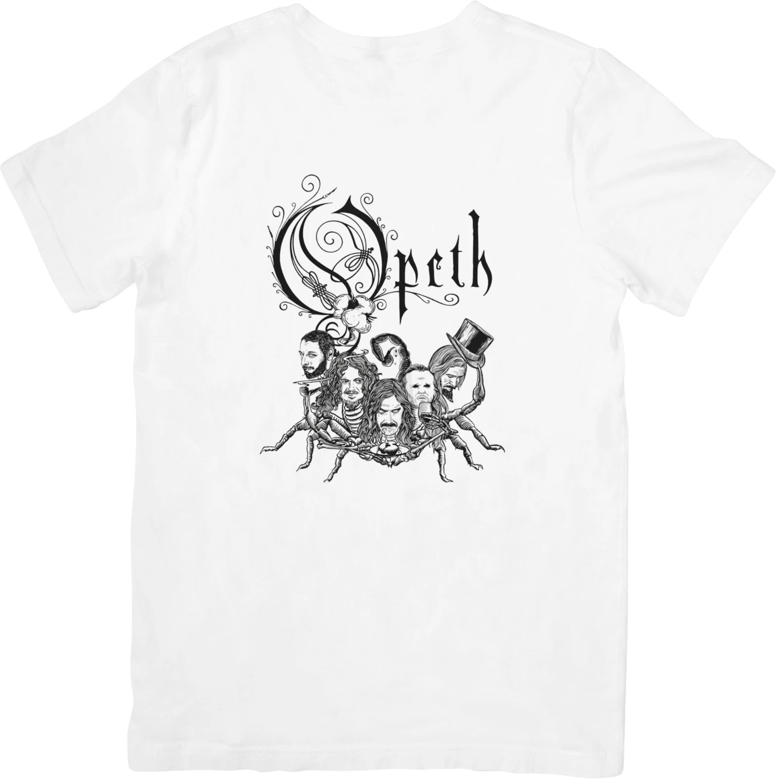 Opeth Heavy Metal Vintage Retro Fit for Men & Women Quality Cotton T-Shirts
