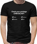 Privilege Checklist Human Men's T-Shirt Pictures - Meme - Su Privilege Pictures