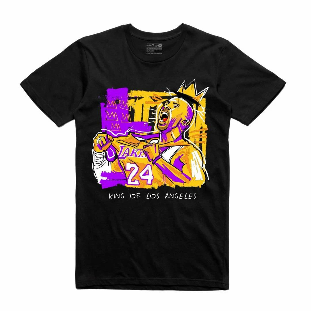 NEW Streetwear on Demand KING OF GOATS BLACK Tee Shirt SM-3XLARGE MADE IN USA