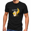 Men's T-Shirt Funshirt Food Porn Theme Saying Funny Banana Chocolate Donut