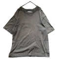 MHL. Oversize Wide Neck Tee Charcoal Gray L Margaret Howell Loose Fit F/S