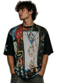 Last Kings Mens T-Shirt Jackson Pollock Abstract Art Print Inspired Size XL