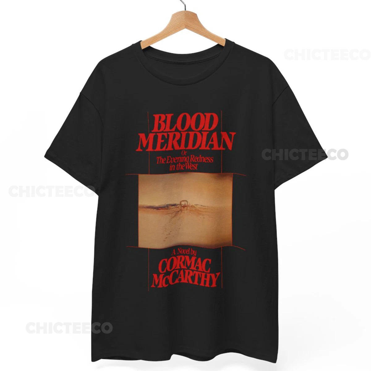 Blood Meridian Cormac Mccarthy T-Shirt, Coen Brothers  western novel, Unisex tee