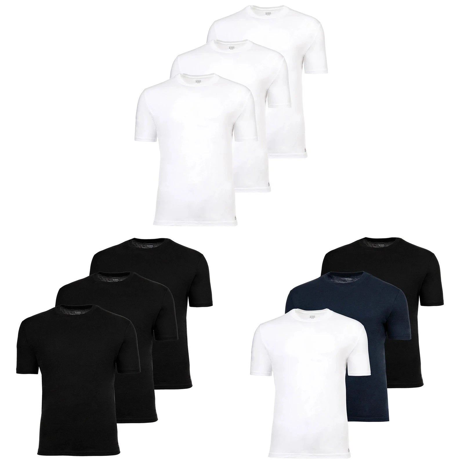 SCOTCH&SODA T-Shirt Men's 3 Piece Crew Neck Ultra Soft, Short Sleeve