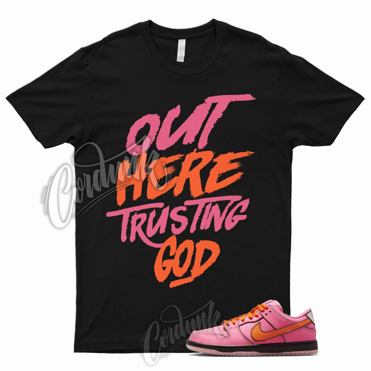 TG Shirt for Dunk Low SB Blossom Lotus Pink Digital Medium Soft Fierce Girls
