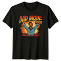 Dad Mode Engaged Ready For Dad Jokes! Graphic Men's/Women's T-Shirt