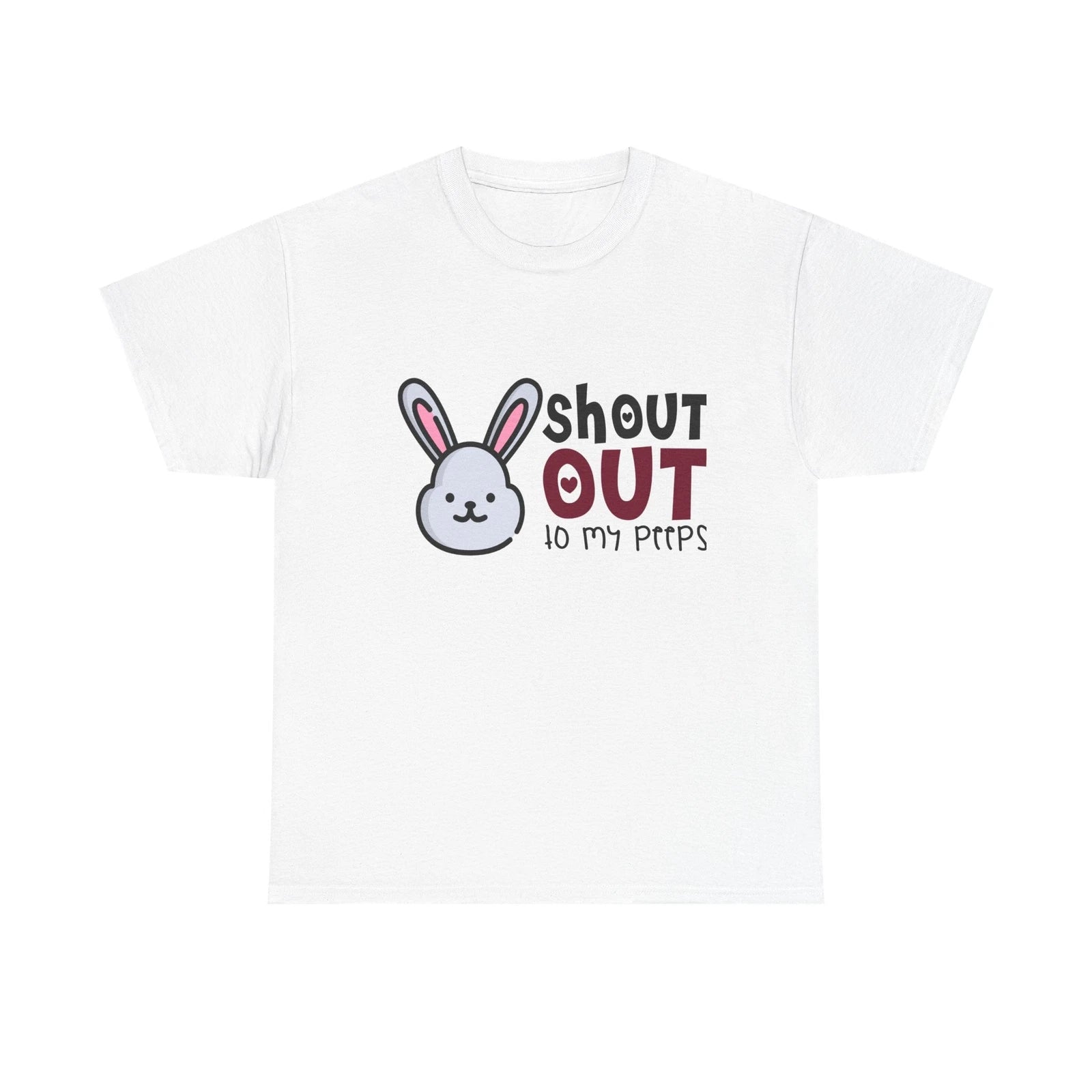Cute Bunny Graphic Tee, Perfect for Easter, Spring Celebrations, Animal Lovers,