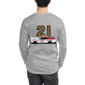 Cale Yarborough #21 - 1968 Mercury Cyclone Race Car Unisex Long Sleeve Tee