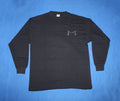 Y2K Peccatum Shirt Black Metal Band Men's Long Sleeve Tee Extra Large