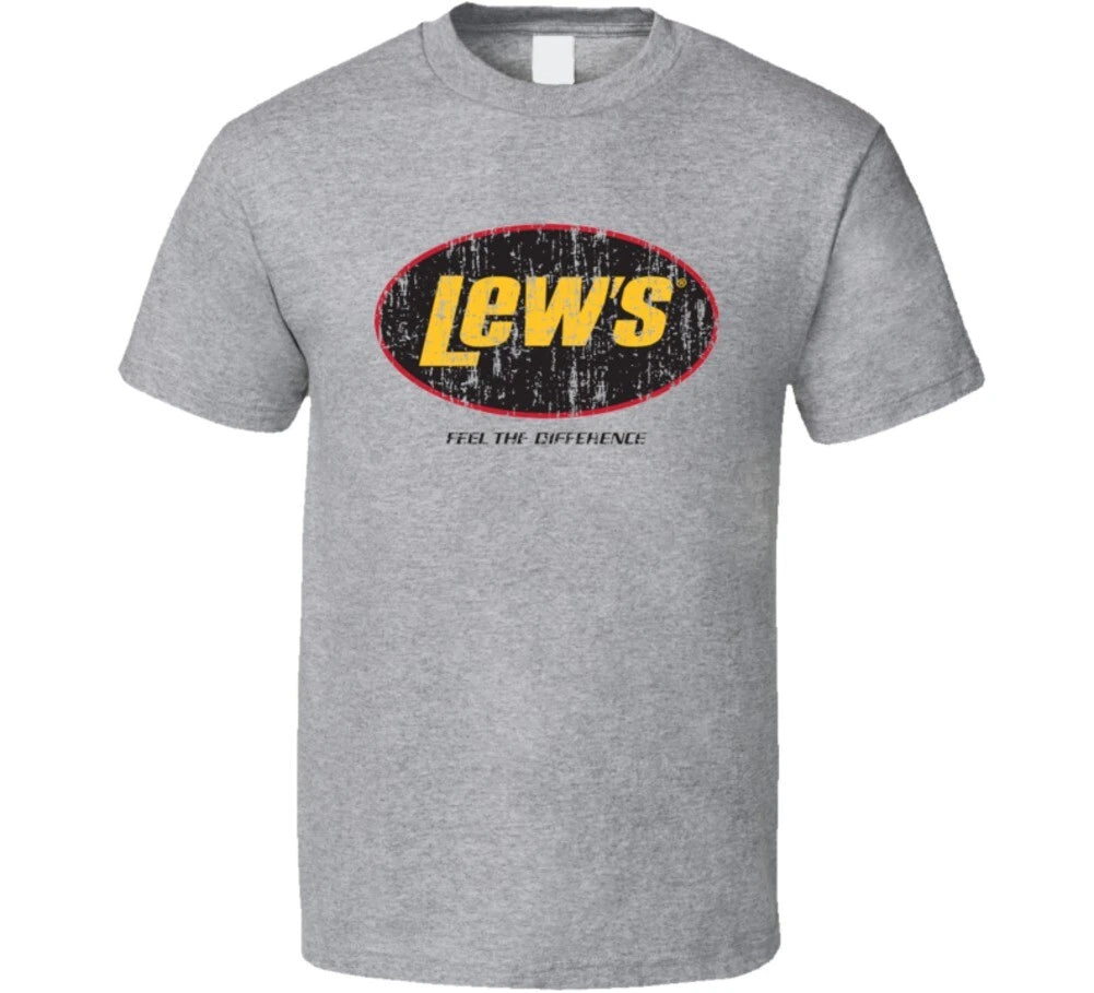 Lew's Fishing Lover Products Cool Gift Worn Look T Shirt