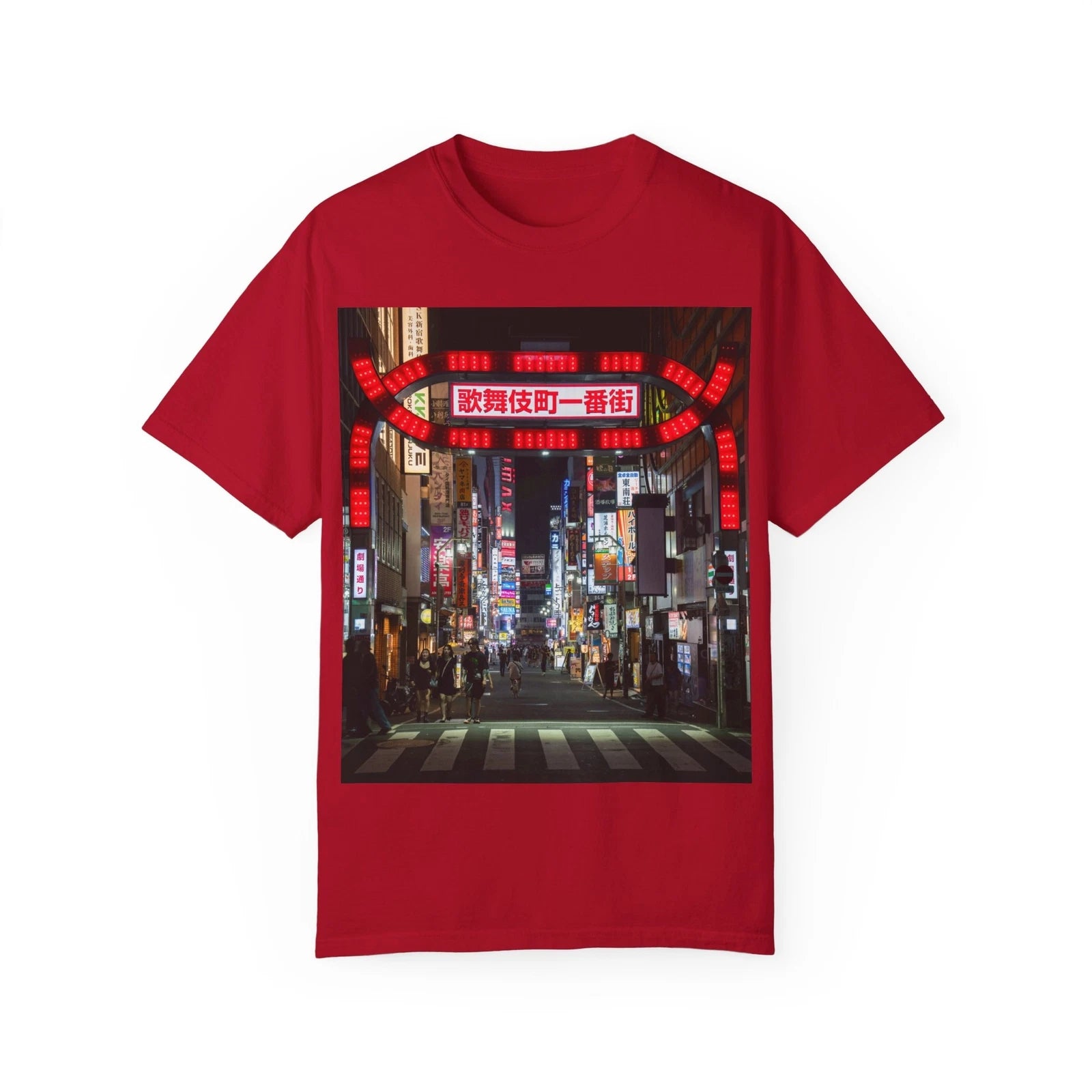 City Lights Graphic T-Shirt, Streetwear, Urban Fashion, Gift for Travelers,