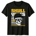 Skull Vibes T-Shirt Urban Skull Graphic Streetwear Gift For Him And Her