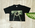 kurt cobain cropped top shirt