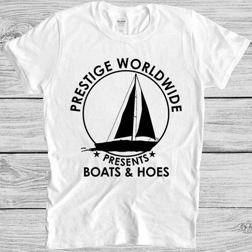 Prestige Worldwide Boats And Hoes Vintage Top Cult Funny Gift Tee T Shirt 4060