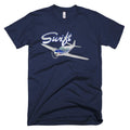 Globe Temco Swift (Blue) Airplane T-shirt - Personalized with Your N#