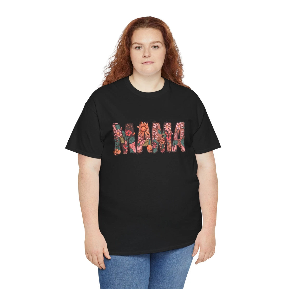 Floral Mama T-Shirt - Artistic Flower Tee for Aesthetic Outfits