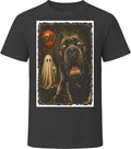 Scared Cane Corso Halloween Ghost Funny Dog Selfie Photo Tee T Shirt