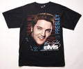 ELVIS PRESLEY VINTAGE Y2K GRAPHIC TEE PRINT SHIRT JERSEY ROCK@TEES MENS L LARGE
