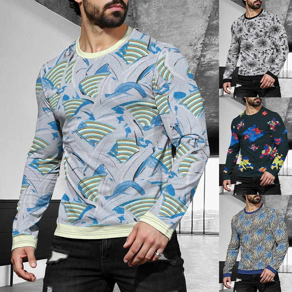 Casual Daily Wear Casual Sport Top Activewear For Men Round Neck Design