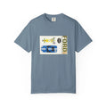 Vintage GT Slot Car Box Art Unisex Garment-Dyed T-shirt