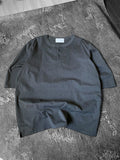 Urban Research Id Button Neck Mid Sleeve JapanT Shirt Tee Size L
