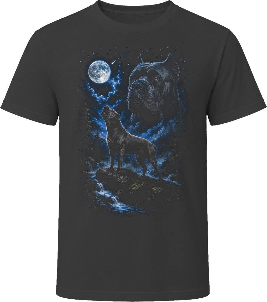 Cane Corso Howling at the Moon T-Shirt