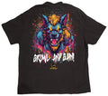 Alpha Wolf Gym T-shirt | Workout Muscle Weightlifting Bodybuilding Apparel