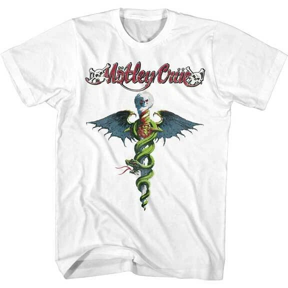Motley Crue Dr Feelgood Album Cover Men's T Shirt Metal Music Merch