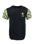 Call of Duty Modern Warfare T Shirt Skull Black Camo Sleeves Small Medium Gamer