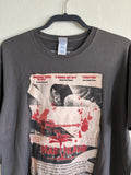 Vintage Dead Island Video Game Promo Large Grey T-Shirt Playstation Xbox