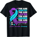 Suicide Prevention Awareness Positive Motivational Support T-Shirt