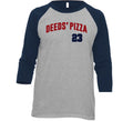Deed's Pizza Tee Cool Mr Deed's Movie Baseball Raglan T Shirt