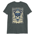 Gothic Skull Unisex T-Shirt Heavy Metal Rock Punk Skull Biker