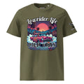 Unisex organic cotton t-shirt Lowrider 7Vibe7 Urban Streetwear Graffiti Style