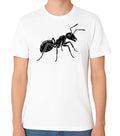Ant Graphic T-Shirt Minimalist Insect Nature Art Tee Unisex Casual Top