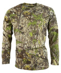 HUNTING LONG SLEEVE T-SHIRT MENS S-3XL ENGLISH HEDGEROW CAMOUFLAGE TOP Camo