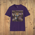 Premium Tiger Art T-Shirt - Personalized Abstract Design for Bold Fashion