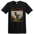 Seether Disclaimer T Shirt Rooster Album Art Red Grunge Rock Music Graphic Tee