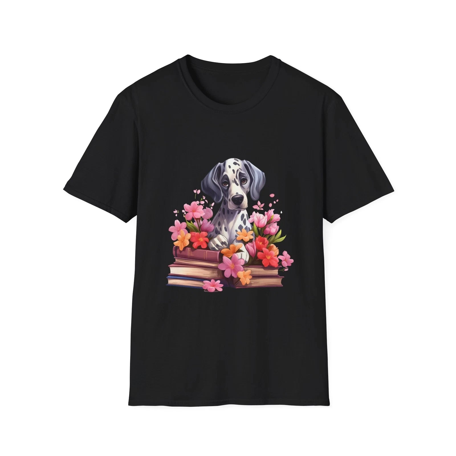 Floral Dog Lover T-Shirt, Cute Pet Shirt, Animal Lover Gift, Baby Shower