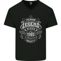Premium Legend 41st Birthday 1985 Mens V-Neck Cotton T-Shirt