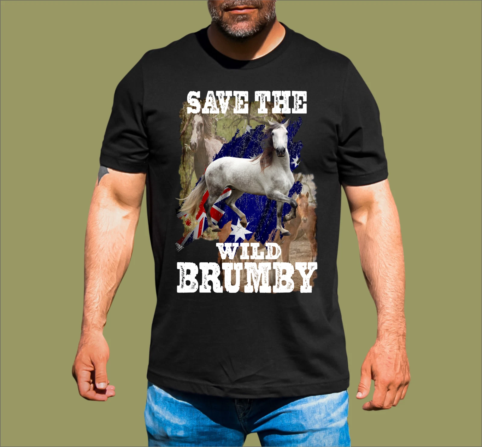 SAVE THE WILD BRUMBY T-SHIRT