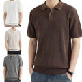 Men's Short Sleeve V Neck T Shirt Regular Fit for Business Casual Wear