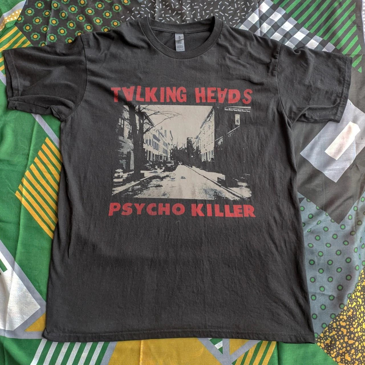 Talking Heads Psycho killer t shirt