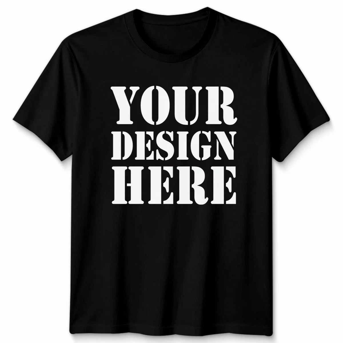 Custom Personalised T-Shirt Your Design Here Unisex Custom Tee Printed Shirt