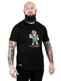 Urban Environment T-shirt Alcotourist Bear Black