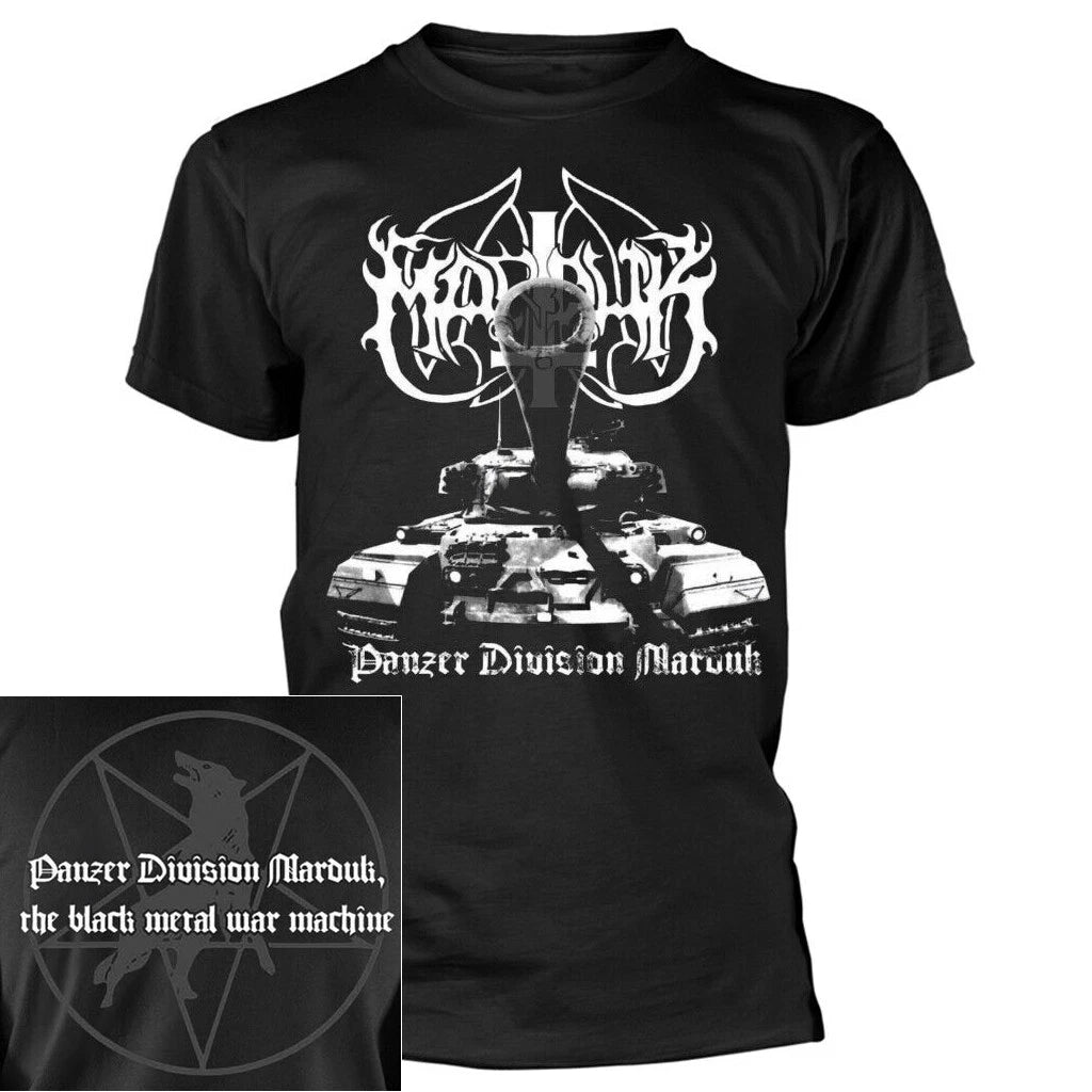 Marduk Panzer Division Shirt S M L XL XXL Official Black Metal Band T-Shirt