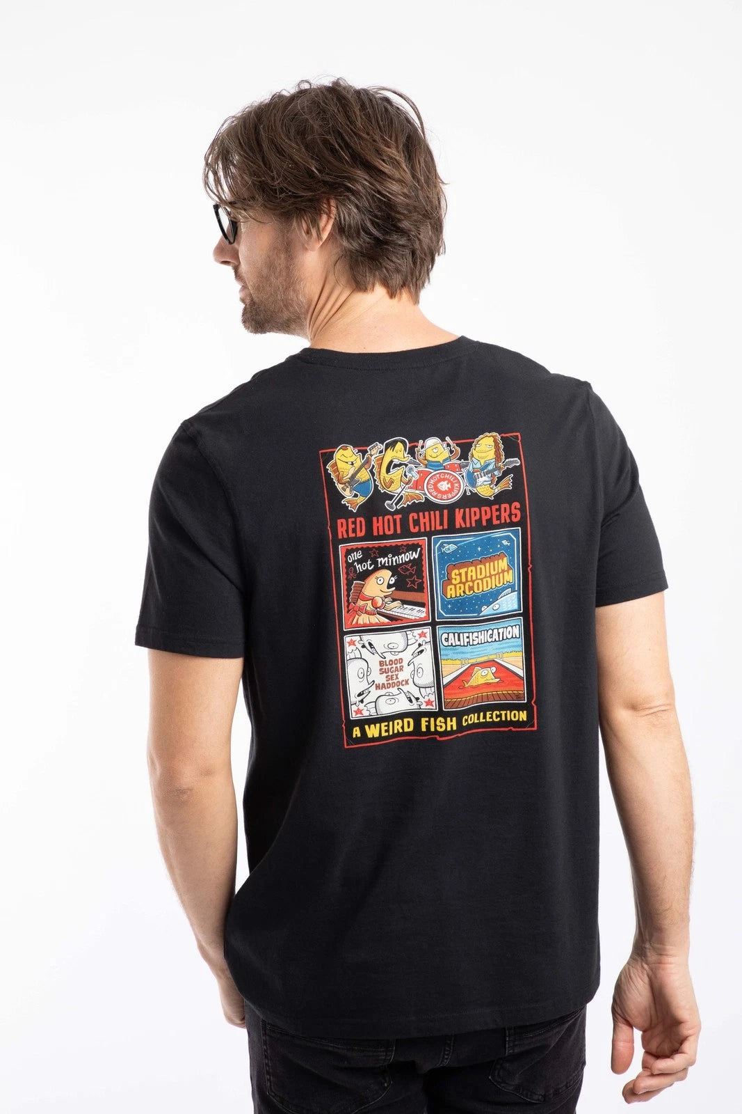 Weird Fish Chili Kippers Back Print Artist T-Shirt