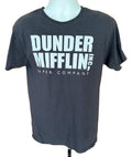The Office Dunder Mifflin Paper Company Inc Gray Short Sleeve Shirt Mens Medium